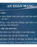 AN TOÀN MẠNG