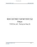 Báo cáo thực tập kế toán tại Công ty TNHH Sản xuất – Thương mại Hưng Hà