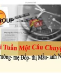 Tiểu luận: Mỗi tuần môt câu chuyện Xã trưởng - mẹ Đốp - thị Mầu - anh Nô