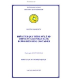 Khóa luận tốt nghiệp: Phân tích quy trình xử lý bộ chứng từ giao nhận hàng hóa bằng container đường biển
