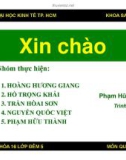 Tiểu luận: Môi trường trong quản trị