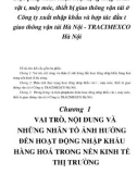 Luận văn: Biện pháp hoàn thiện hoạt động nhập khẩu vật t, máy móc, thiết bị giao thông vận tải Hà Nội - TRACIMEXCO Hà Nội