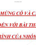 Đề tài: Phân tích quan điểm của Đảng về giải quyết các vấn đề xã hội trong thời kỳ đổi mới, hội nhập quốc tế từ 1986 đến nay. Trình bày suy nghĩ của nhóm về một số vấn đề xã hội nổi bật trong giới trẻ ngày nay