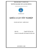 Khóa luận tốt nghiệp ngành Kế toán - Kiểm toán: Hoàn thiện công tác kế toán nguyên vật liệu tại công ty cổ phần xây dựng số 1