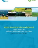 Báo cáo Giám sát và đánh giá thực thi Luật Phòng chống bạo lực gia đình (tại 2 tỉnh Hòa Bình và Hà Nam)