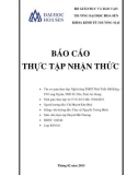 Báo cáo thực tập nhận thức: Ngân hàng TMCP Phát Triển Mê Kông – Chi nhánh Long Xuyên, phòng giao dịch Tri Tôn, Tỉnh An Giang