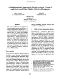 Báo cáo khoa học: A Unification-based Approach to Morpho-syntactic Parsing of Agglutinative and Other (Highly) Inflectional Languages