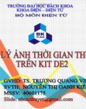 Đề tài: Xử lý ảnh thời gian thực trên KIT DE2