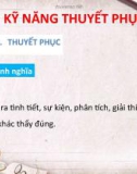 Bài thuyết trình: Kỹ năng thuyết phục