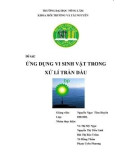 Đề tài: Ứng dụng vi sinh vật trong xử lý tràn dầu