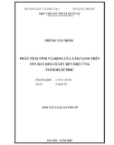 Tóm tắt Luận án Tiến sĩ Cơ học vật rắn: Phân tích tĩnh và động của tấm nano trên nền đàn hồi có xét đến hiệu ứng flexoelectric