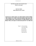 Tiểu luận: ĐÁNH GIÁ CÔNG BẰNG XÃ HỘI TRONG PHÂN PHỐI THU NHẬP CỦA VIỆT NAM GIAI ĐOẠN 2001-2010. ĐỂ GIẢM THIỂU BẤT CÔNG BẰNG XÃ HỘI TRONG GIAI ĐOẠN TỚI, CẦN QUAN TÂM GIẢI QUYẾT VẤN ĐỀ GÌ?