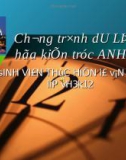 Tiểu luận Chương trình du lịch văn hóa kiến trúc Anh Quốc