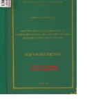 Luận văn Thạc sĩ Kế toán: Phân tích báo cáo tài chính Công ty cổ phần thủy sản Bạc Liêu đang niêm yết trên thị trường chứng khoán Việt Nam