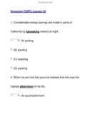 Synonym-TOEFL-Lesson 22