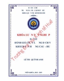 Khóa luận tốt nghiệp Quản trị kinh doanh: Đánh giá chất lượng dịch vụ khách sạn Hương Cau – Huế