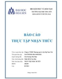 Báo cáo thực tập nhận thức: Công ty TNHH Thương mại và xây lắp Nam Yên