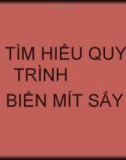 Đề tài: Tìm hiểu quy trình chế biến mít sấy