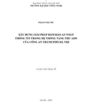 LUẬN VĂN: XÂY DỰNG GIẢI PHÁP ĐẢM BẢO AN TOÀN THÔNG TIN TRONG HỆ THỐNG TÀNG THƯ ADN CỦA CÔNG AN THÀNH PHỐ HÀ NỘI