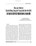 Báo cáo nghiên cứu khoa học Đại hội Đảng Cộng Sản Trung Quốc lần thứ XVII - Xây dựng xã hội với cải thiện dân sinh là trọng điểm 