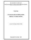 Luận văn Thạc sĩ Máy tính: Ứng dụng hồ sơ thông minh trong y tế học đường