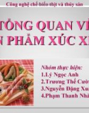 Đề tài: Tổng quan về sản phẩm xúc xích