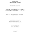 Luận văn Thạc sĩ Vật lý: Khảo sát độ linh động của điện tử trong giếng lượng tử InGaAs-GaAsSb