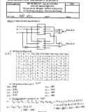 Đề thi học kỳ môn Kỹ thuật điện tử C