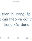 Bài giảng An toàn lao động trong xây dựng và công nghiệp: Module 2 - Bài 6