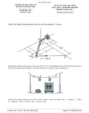 Đề thi kết thúc học phần học kì 1 môn Cơ học cơ sở 1 năm 2021-2022 có đáp án - Trường ĐH Thuỷ Lợi (Đề I-216)