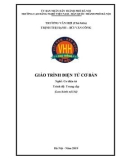 Giáo trình Điện tử cơ bản (Nghề: Cơ điện tử - Trung cấp) - Trường CĐ nghề Việt Nam - Hàn Quốc thành phố Hà Nội