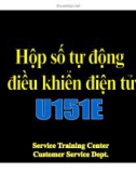 Bài giảng Hộp số tự động điều khiển điện tử U151E