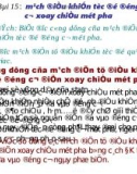 Giáo án điện tử công nghệ: Điều khiển tốc độ động cơ