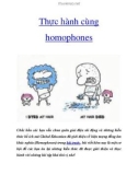 Thực hành cùng homophones