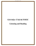 Giới thiệu về bài thi TOEIC Listening and Reading