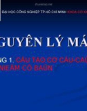 Bài giảng môn Nguyên lý máy - chương 1