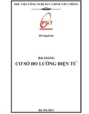 Bài giảng cơ sở đo lường điện tử - Đỗ Mạnh Hà