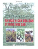 Cách trồng cây ăn quả và cây đặc sản ở vùng núi cao