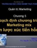 Bài giảng Quản trị marketing: Chương 5.4 - ThS. Nguyễn Thị Thu Hồng