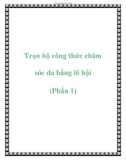 Trọn bộ công thức chăm sóc da bằng lô hội (Phần 1)