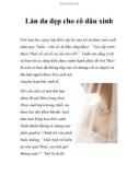 Làn da đẹp cho cô dâu xinh