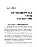 Những nguyên tắc chung của giao tiếp