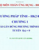 Bài giảng Phương pháp tính: Chương 1 - TS. Nguyễn Quốc Lân