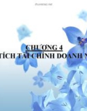 Bài giảng Nhập môn tài chính: Chương 4 – ThS. Chu Thị Thủy