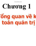 Bài giảng Kế toán quản trị - Chương 1: Tổng quan về kế toán quản trị (slide)