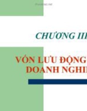 Bài giảng Quản trị tài chính: Chương 3 - Nguyễn Thị Doan