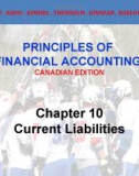 Lecture Principles of financial accounting - Chapter 10: Current Liabilities