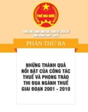 Thuế Việt Nam qua các thời kỳ lịch sử (2001-2010): Phần 2