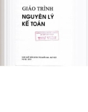 Giáo trình Nguyên lý kế toán: Phần 1 - PGS.TS. Trần Đình Khôi Nguyên