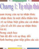 Bài giảng Tự nhận thức